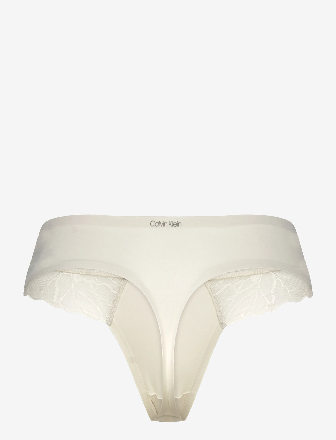 Calvin Klein - THONG - laveste priser - bone white - 2