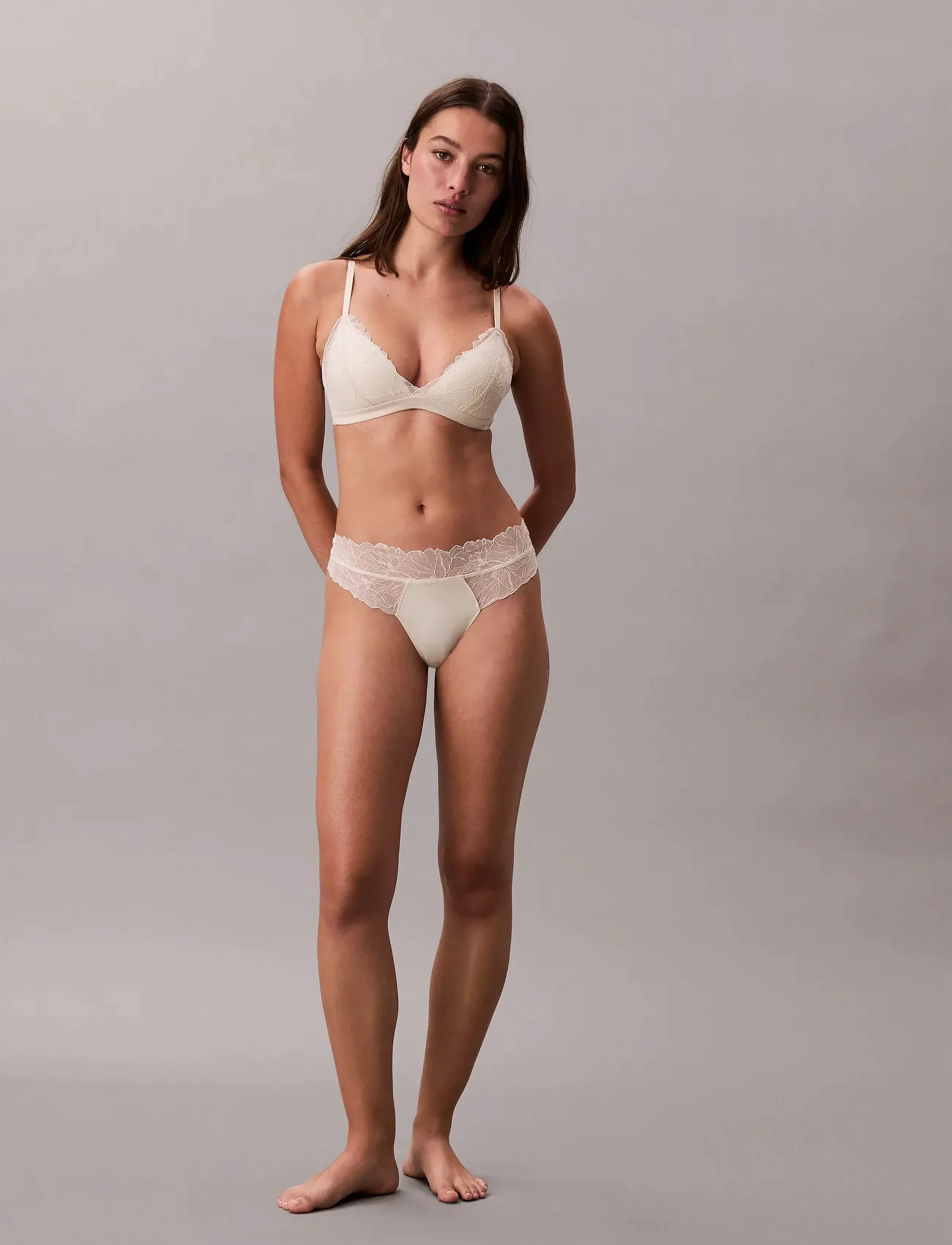 Calvin Klein Thong, XS, Cream, Trusser > G-Streng, Dame