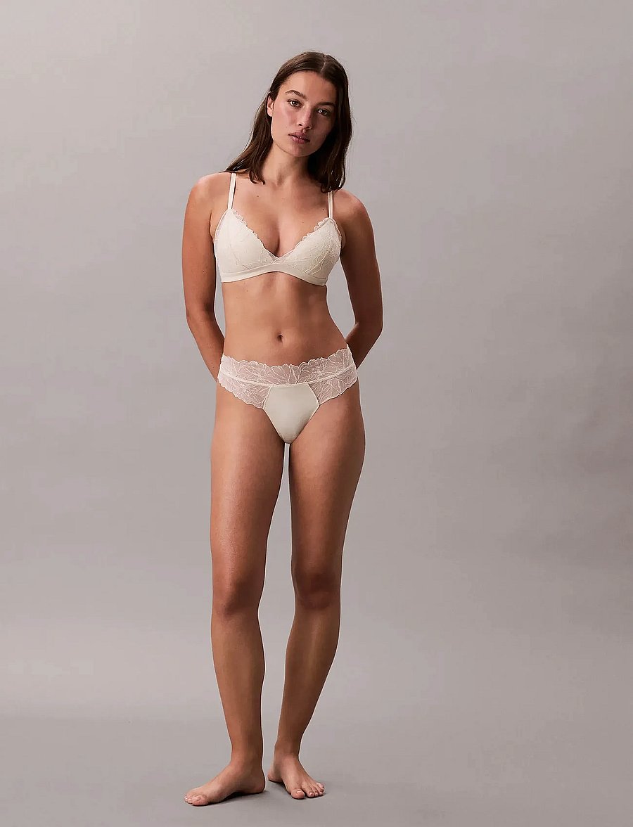 Calvin Klein - THONG - stringtrusser - bone white - 0
