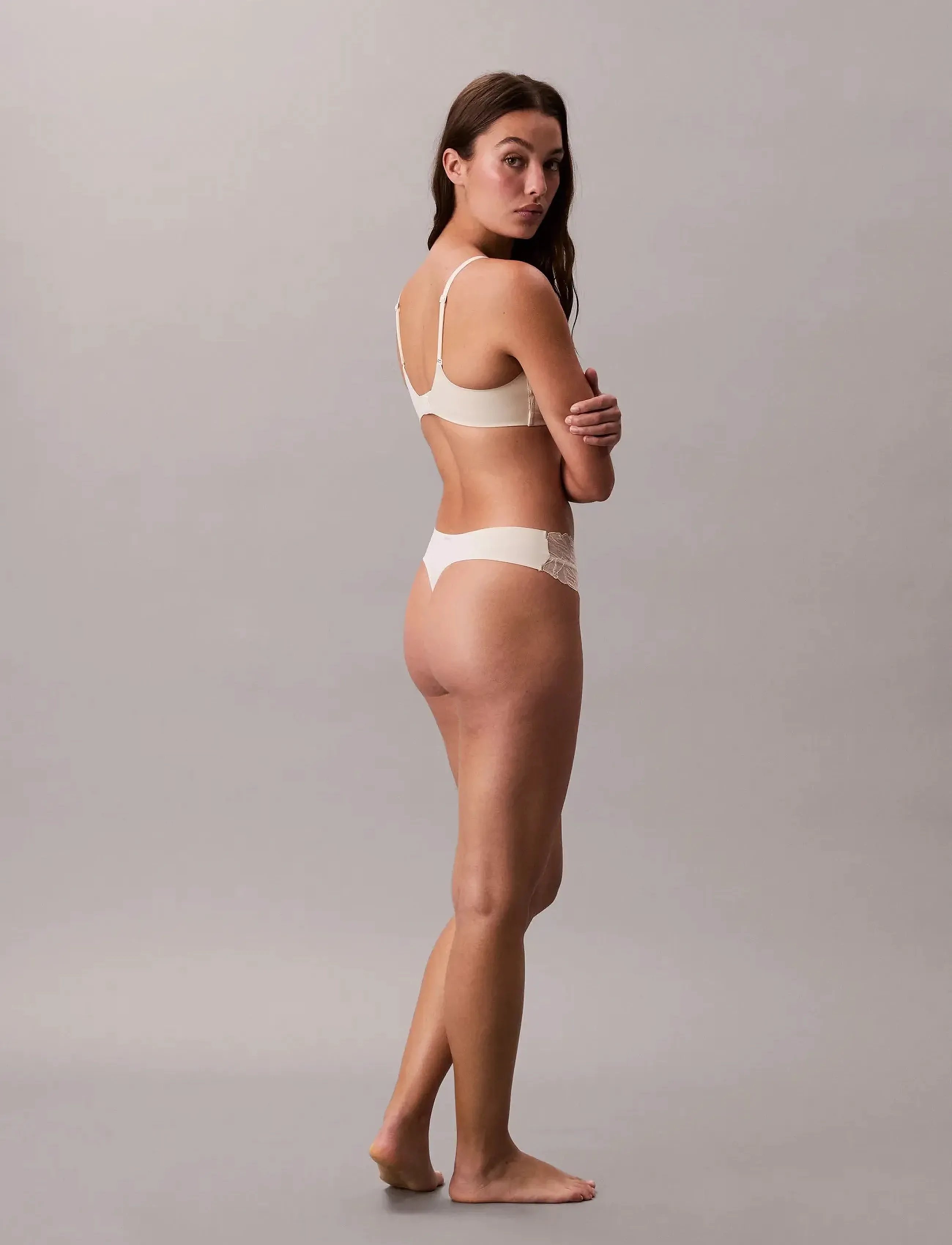 Calvin Klein - THONG - alhaisimmat hinnat - bone white - 4
