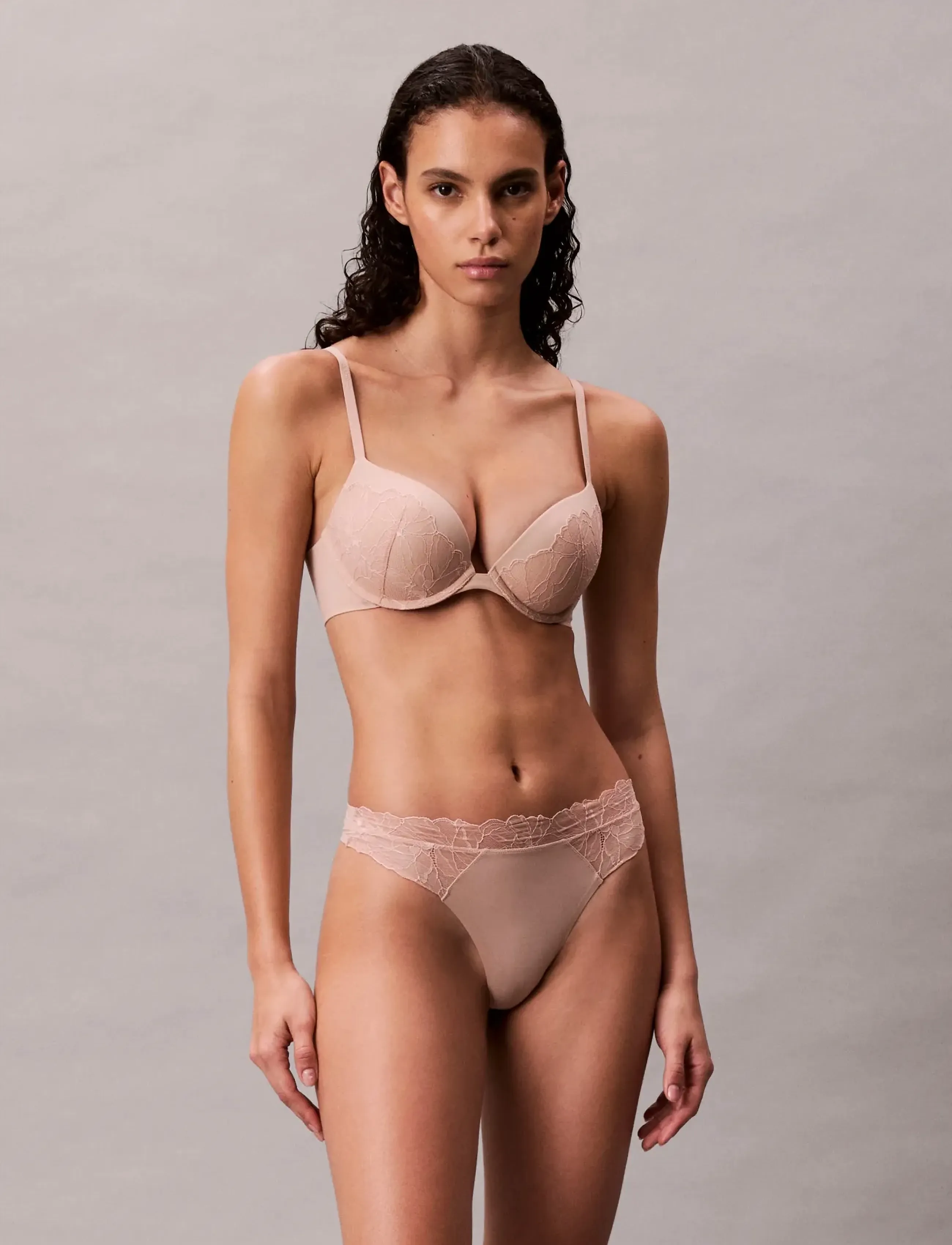 Calvin Klein - THONG - stringtrosor - cedar - 5