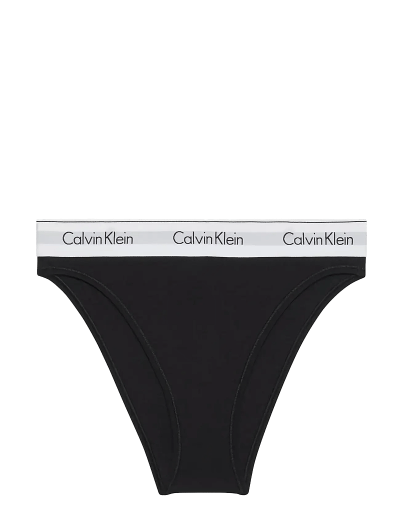 Calvin Klein - HIGH LEG BIKINI - slips - black - 1