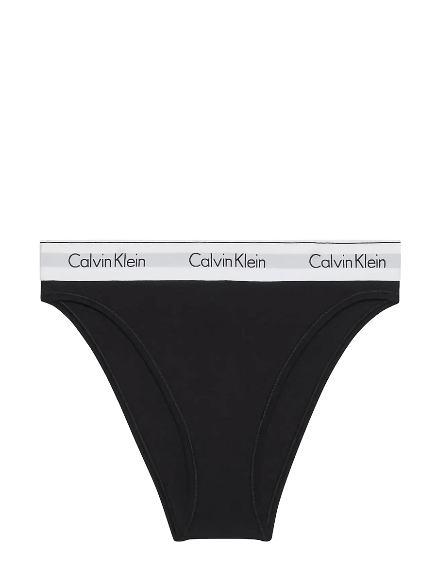 Calvin Klein - HIGH LEG BIKINI - slips - black - 1