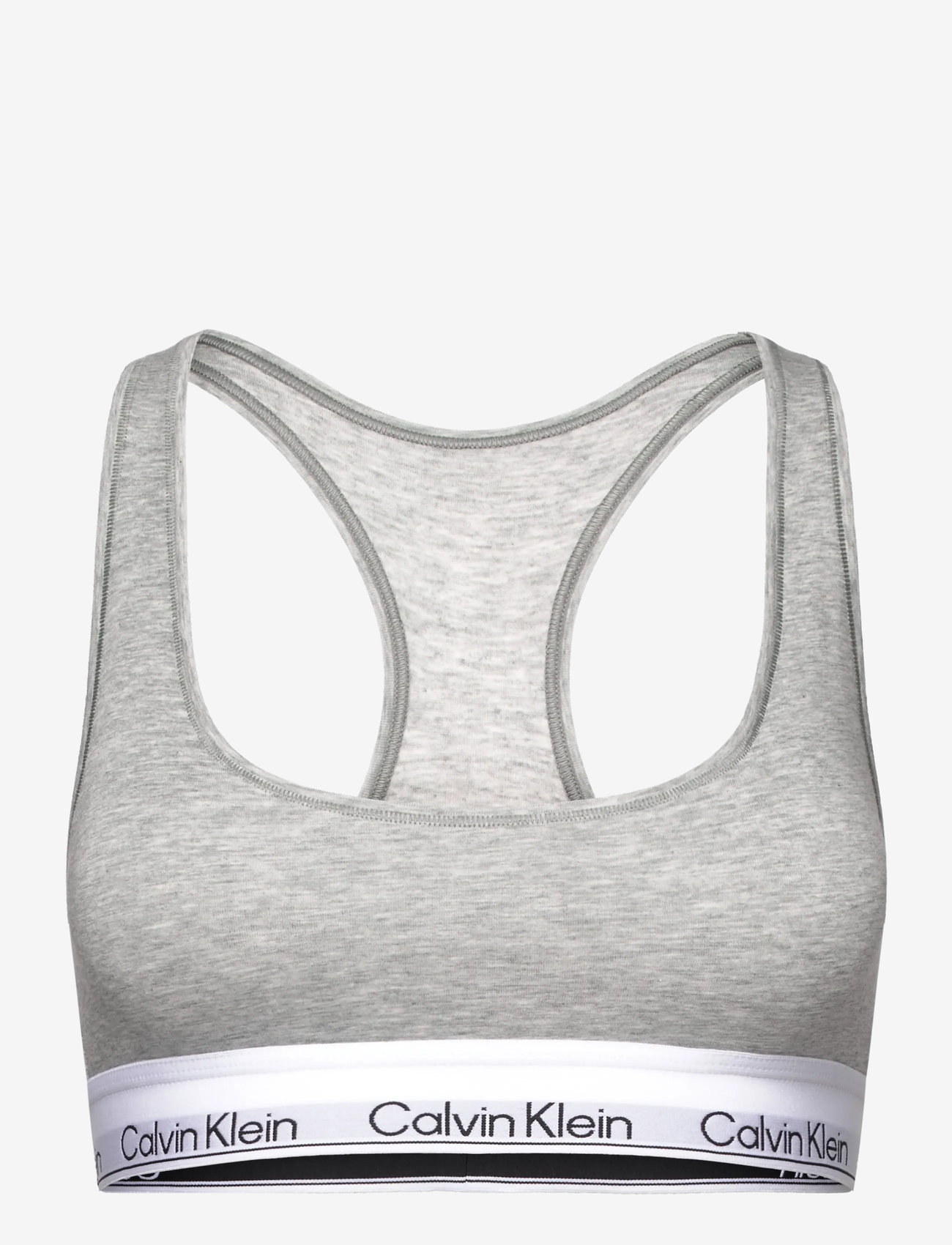 Calvin Klein - UNLINED BRALETTE - bralette - grey heather - 1