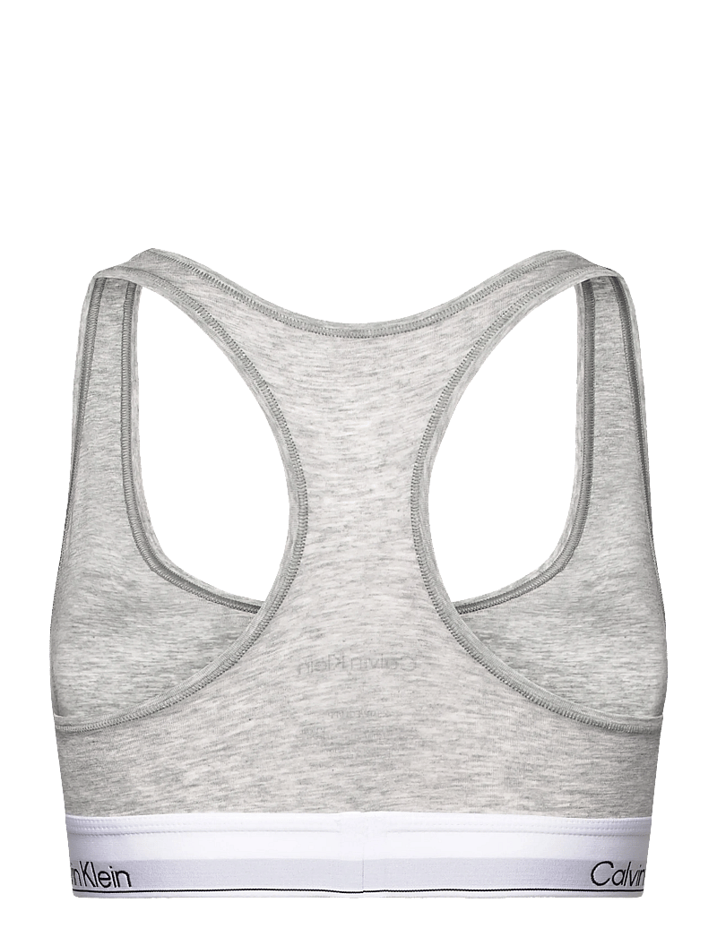 Calvin Klein - UNLINED BRALETTE - bralette - grey heather - 2