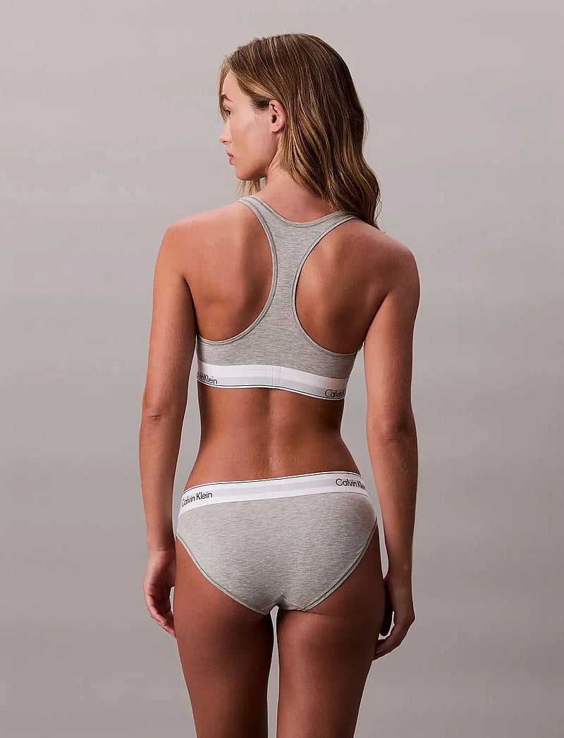 Calvin Klein - UNLINED BRALETTE - bralette - grey heather - 5