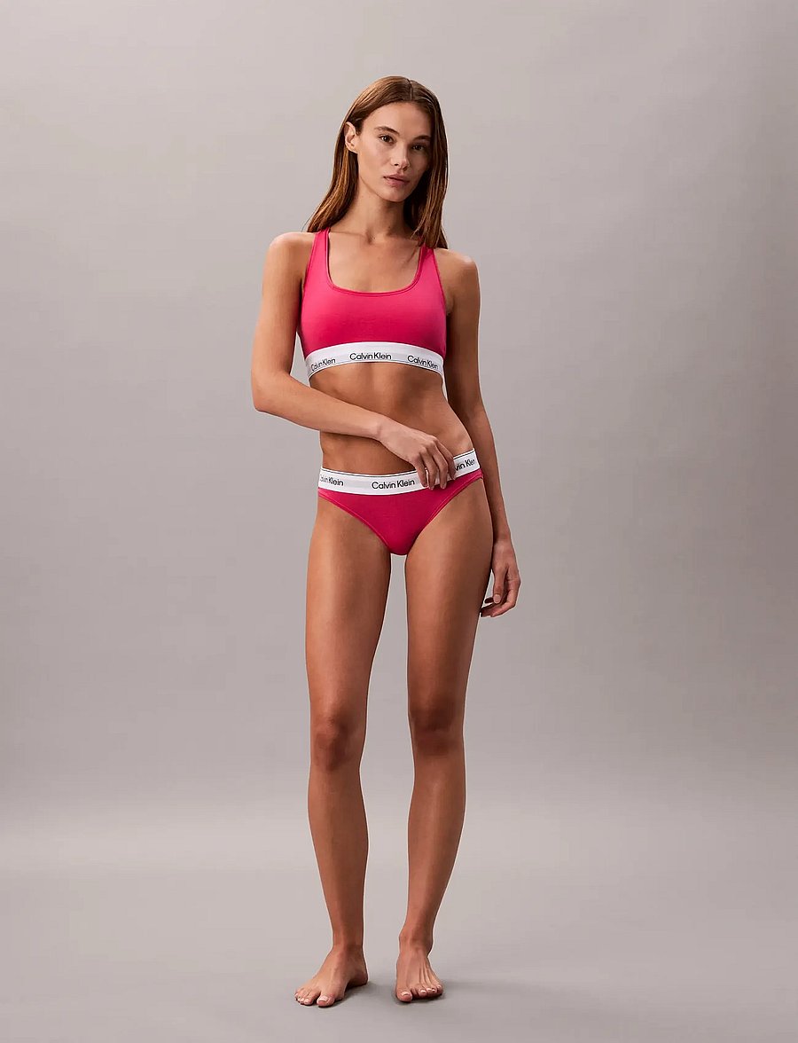 Calvin Klein - UNLINED BRALETTE - bløde bh'er - vibrant pink - 2