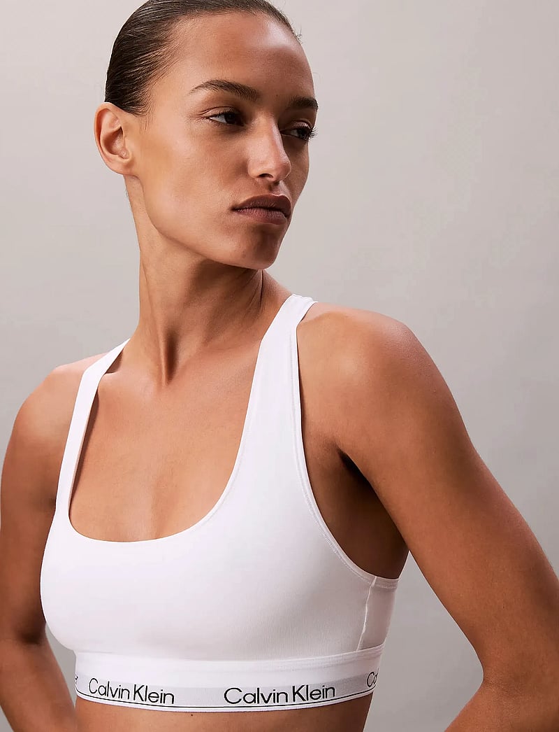 Calvin Klein - UNLINED BRALETTE - bralette - white - 2