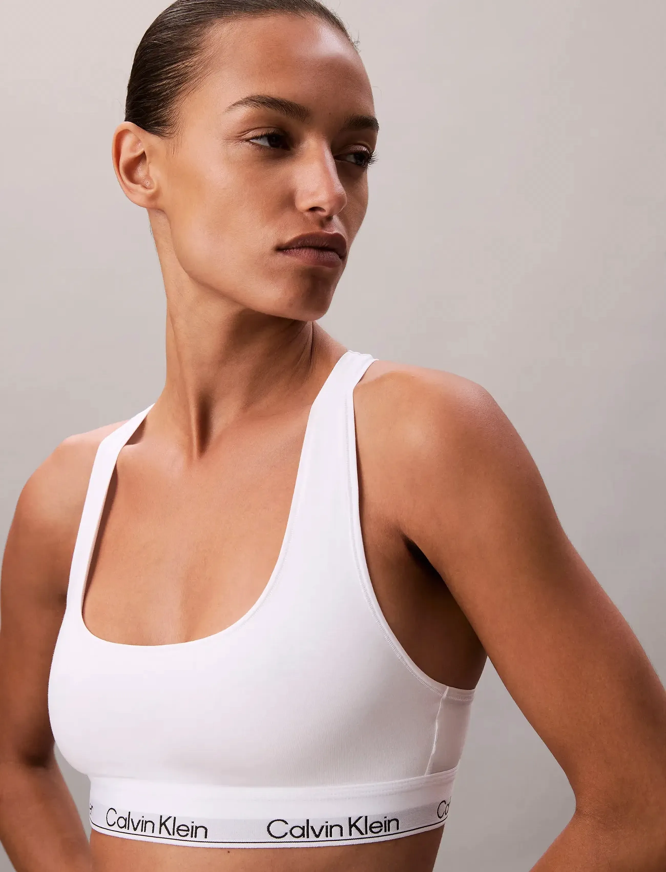 Calvin Klein - UNLINED BRALETTE - bralette - white - 2