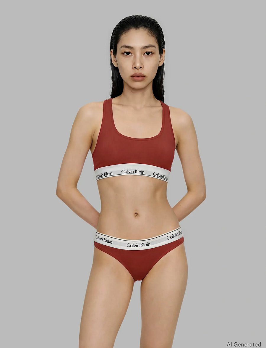 Calvin Klein - BRALETTE 2PK - bralette - black chili oil - 3