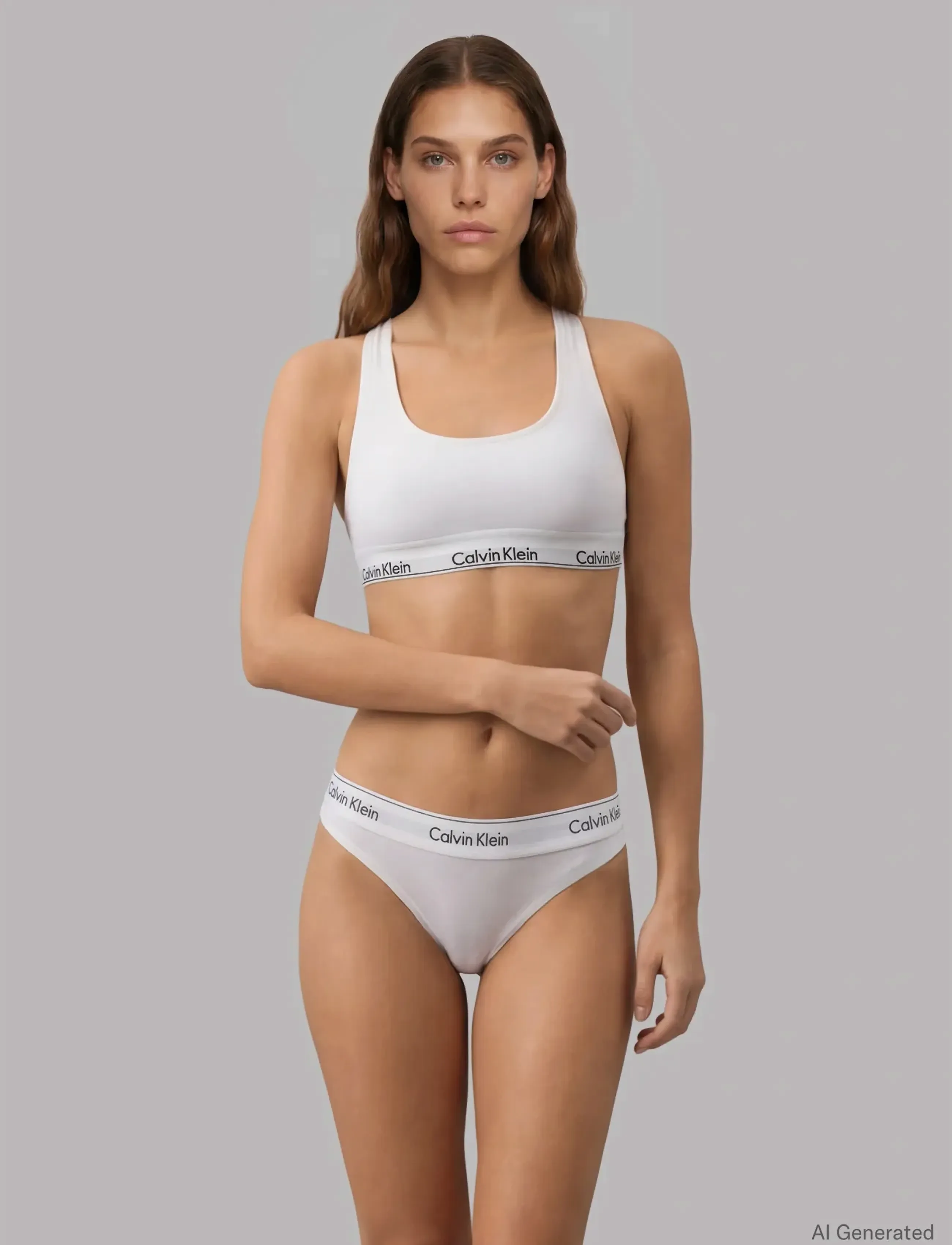 Calvin Klein - BRALETTE 2PK - bralette - white cradle pink - 3