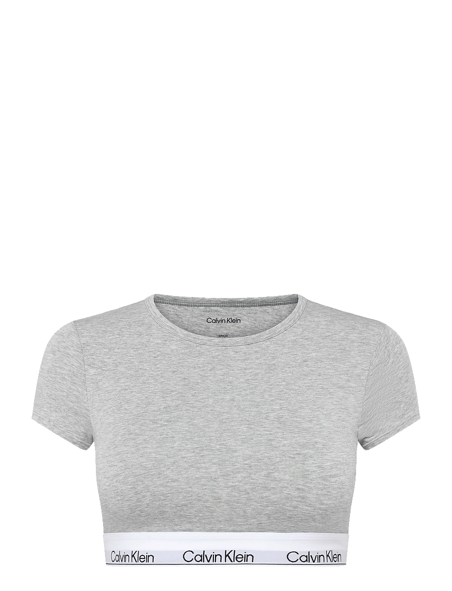 Calvin Klein - T-SHIRT BRALETTE - bralette - grey heather - 0