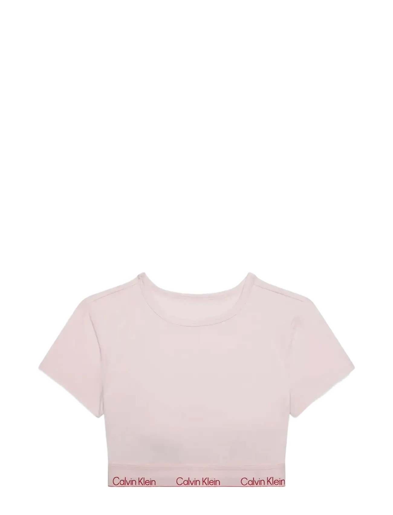 CALVIN KLEIN T-Shirt Bralette Pink - XS - Damen