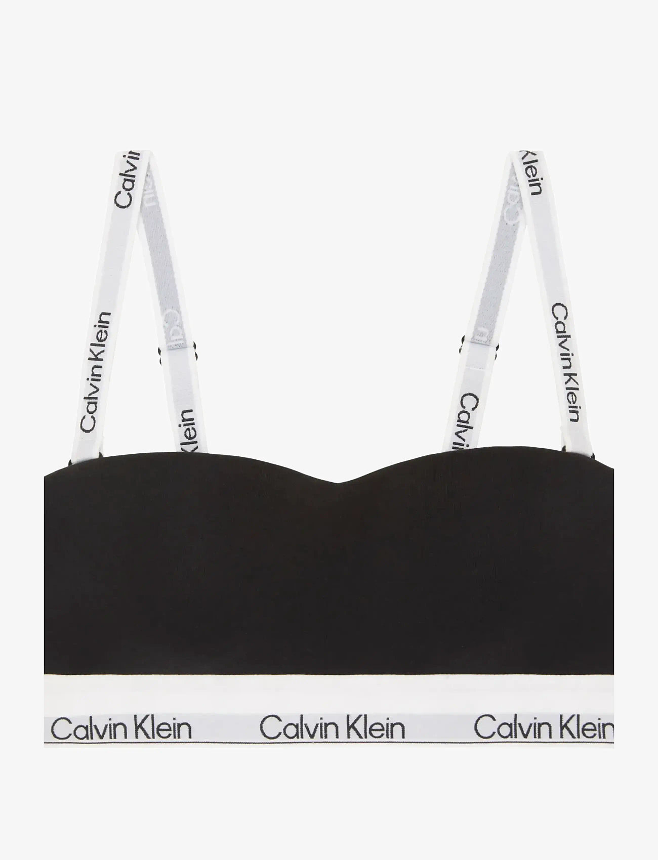 Calvin Klein - LIGHTLY LINED BANDEAU - bralette - black - 0