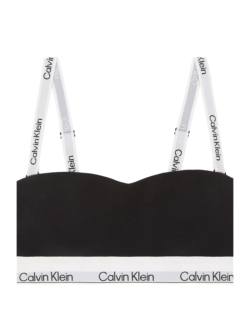Calvin Klein - LIGHTLY LINED BANDEAU - bralette - black - 0