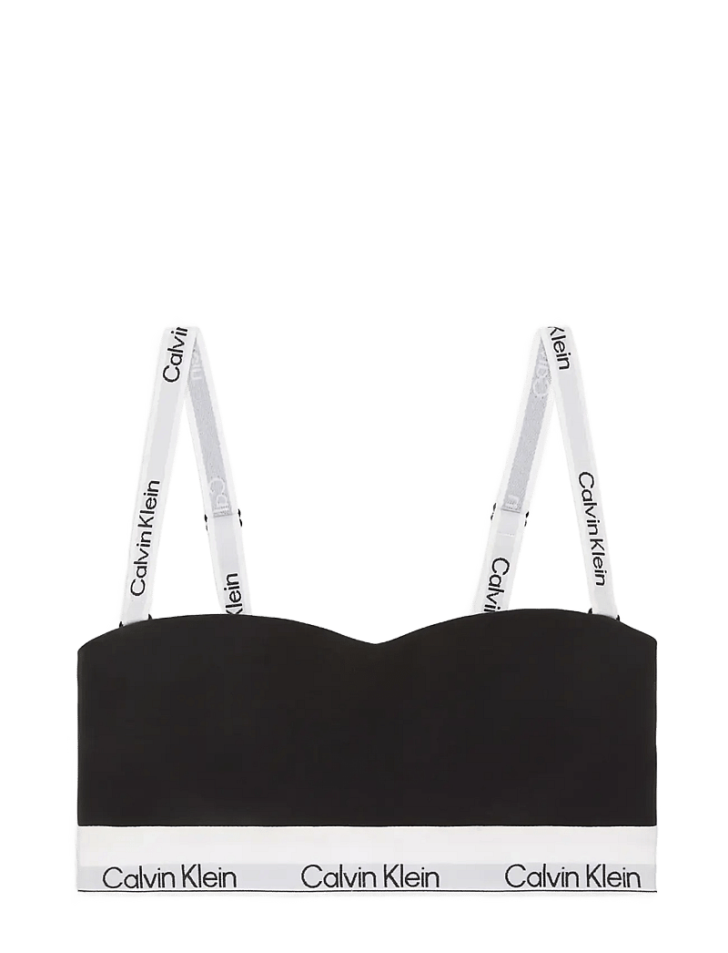 Calvin Klein - LIGHTLY LINED BANDEAU - rinnahoidja - black - 0