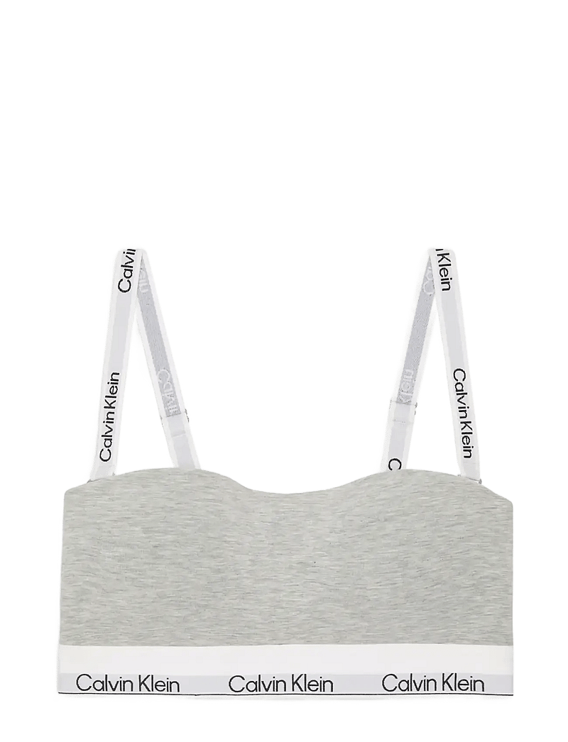 Calvin Klein - LIGHTLY LINED BANDEAU - bralette - grey heather - 1