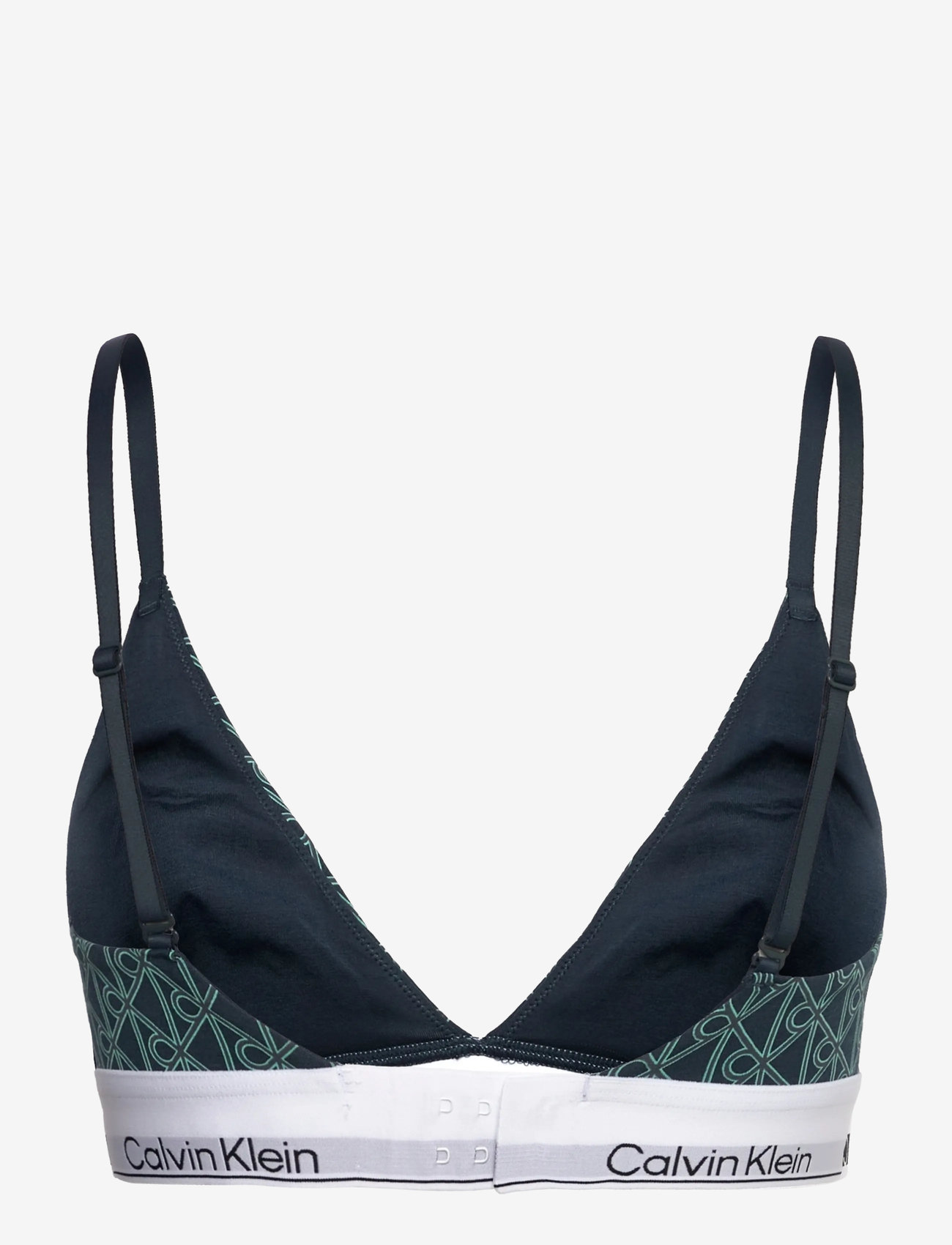 Calvin Klein - LIGHTLY LINED TRIANGLE - bralette - bijou modern emblem outline+stratif - 2