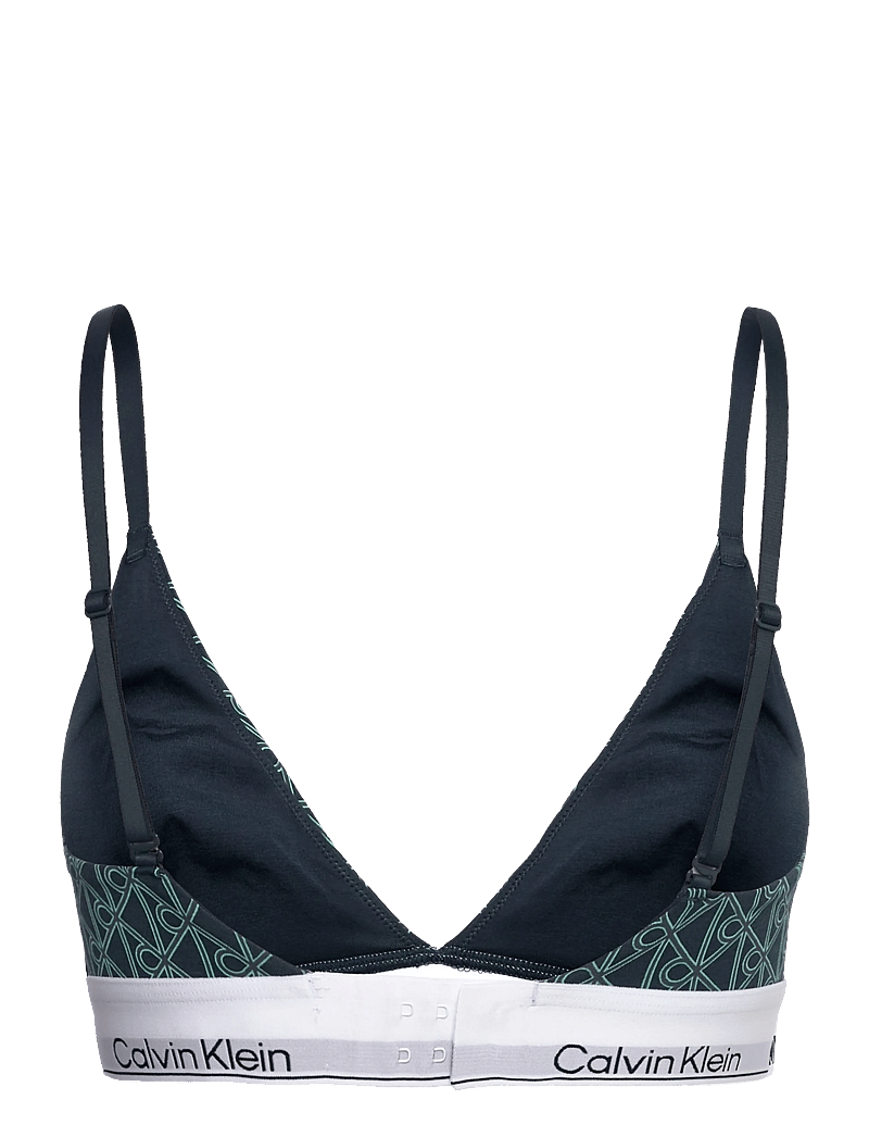 Calvin Klein - LIGHTLY LINED TRIANGLE - bralette - bijou modern emblem outline+stratif - 2