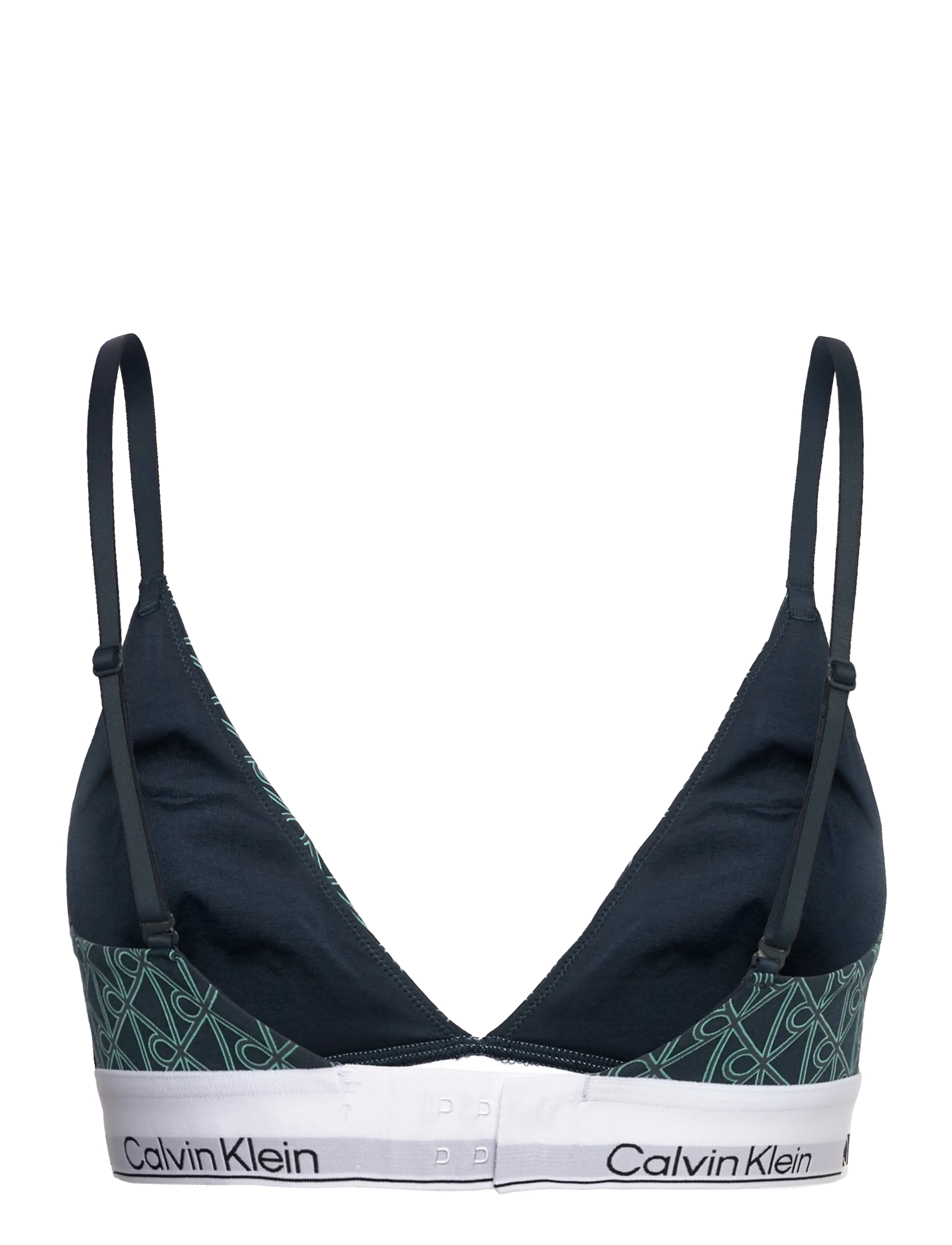 Calvin Klein - LIGHTLY LINED TRIANGLE - bralette - bijou modern emblem outline+stratif - 2