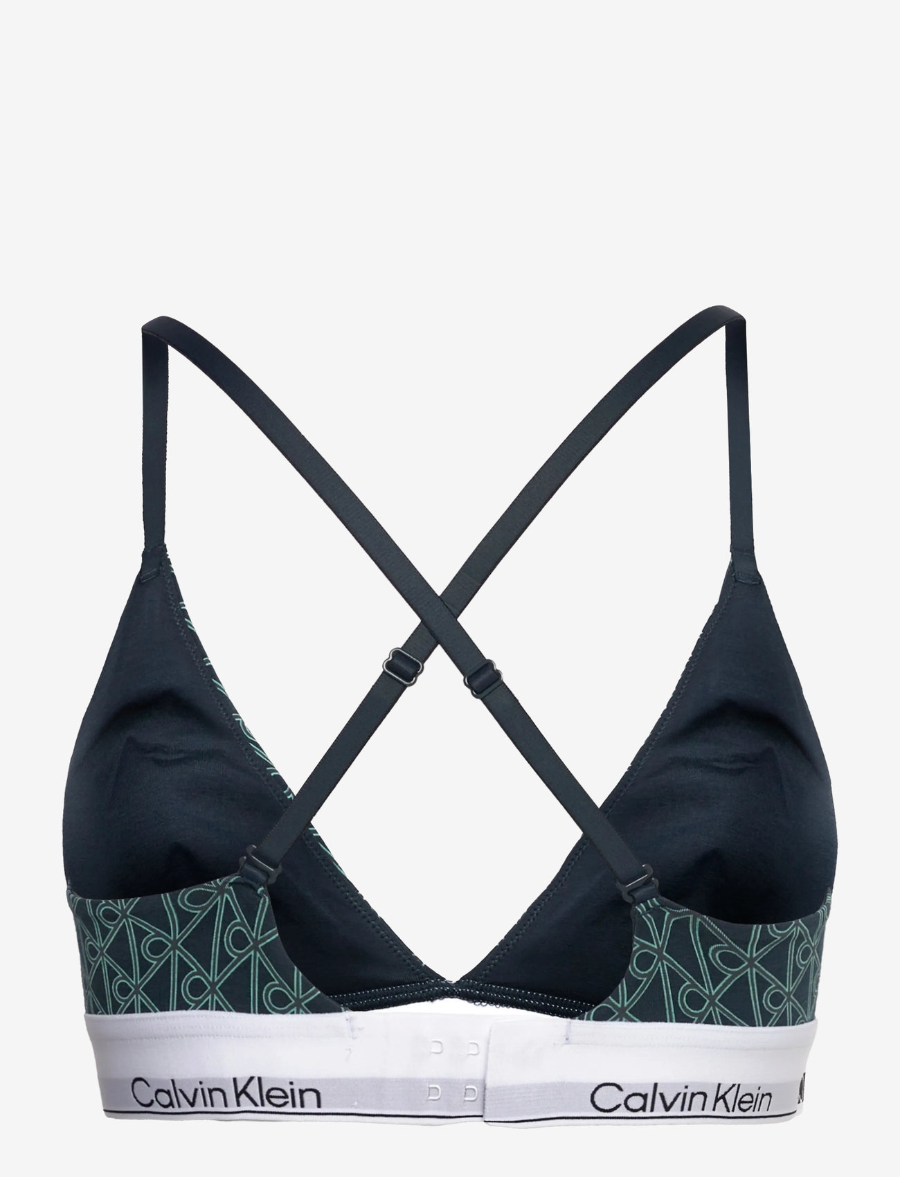 Calvin Klein - LIGHTLY LINED TRIANGLE - bralette - bijou modern emblem outline+stratif - 3