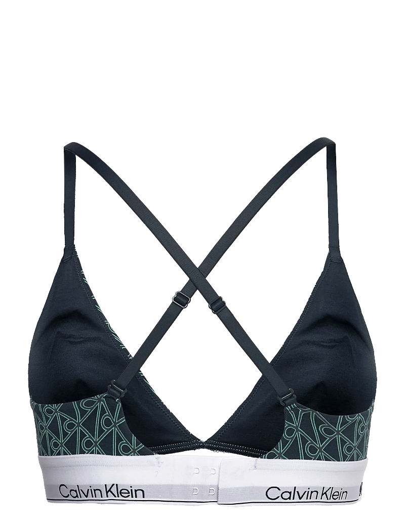 Calvin Klein - LIGHTLY LINED TRIANGLE - bralette - bijou modern emblem outline+stratif - 3
