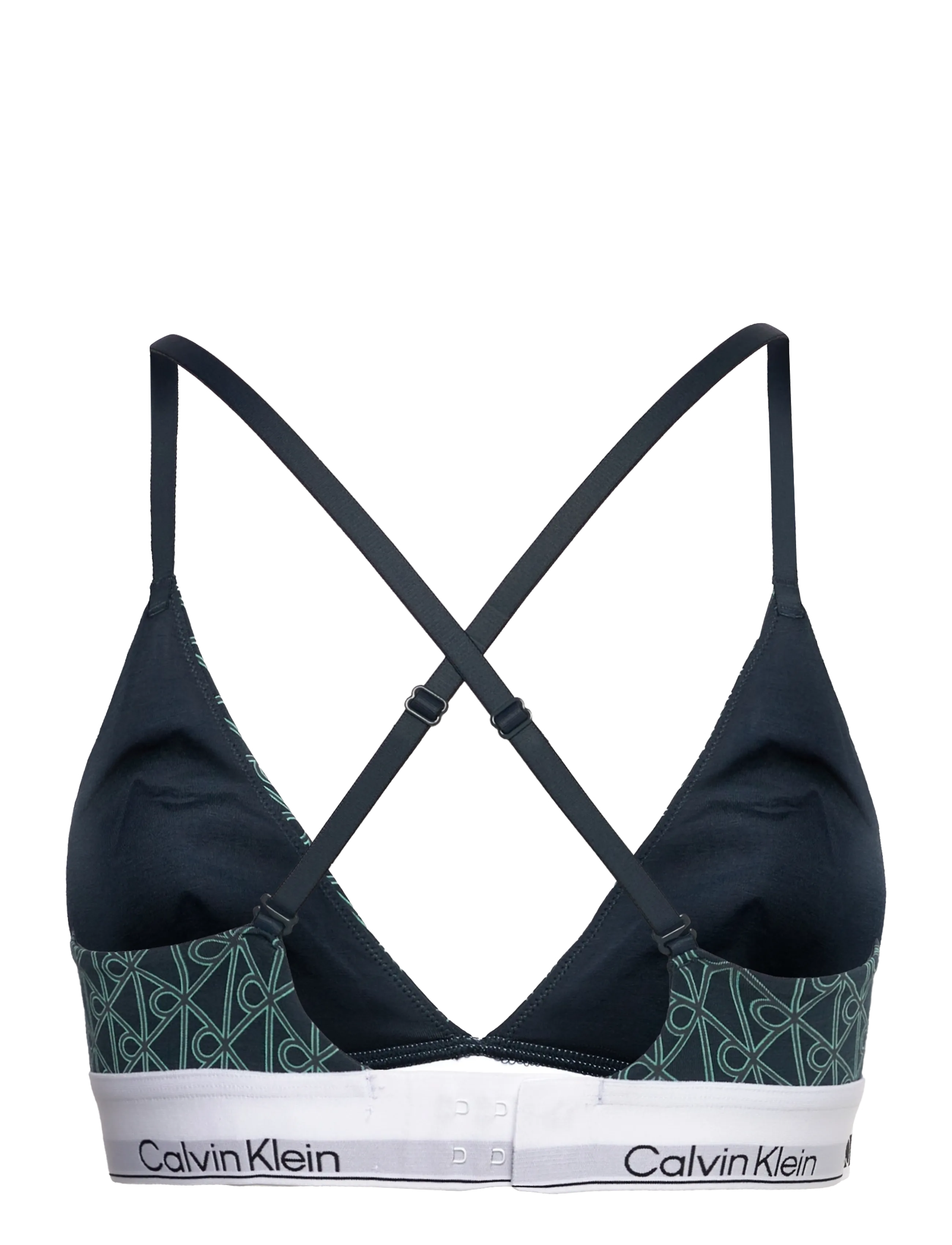 Calvin Klein - LIGHTLY LINED TRIANGLE - bralette - bijou modern emblem outline+stratif - 3
