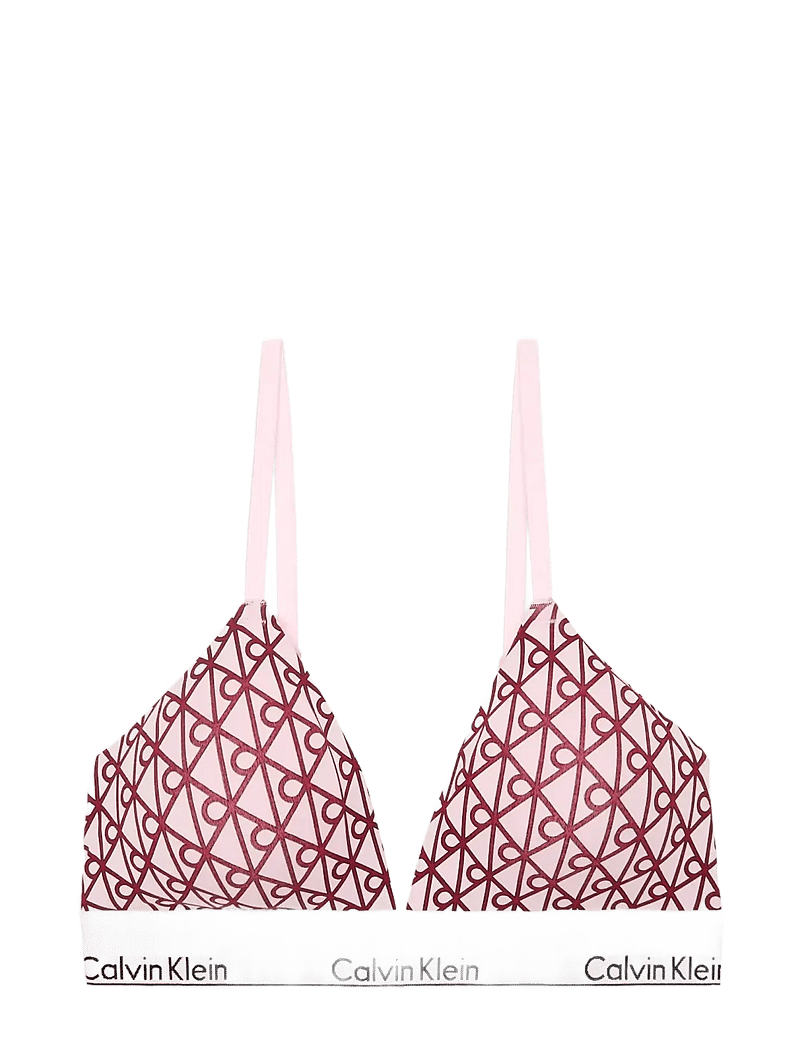 Calvin Klein - LIGHTLY LINED TRIANGLE - bralette - bijou modern emblem outline+spring - 0