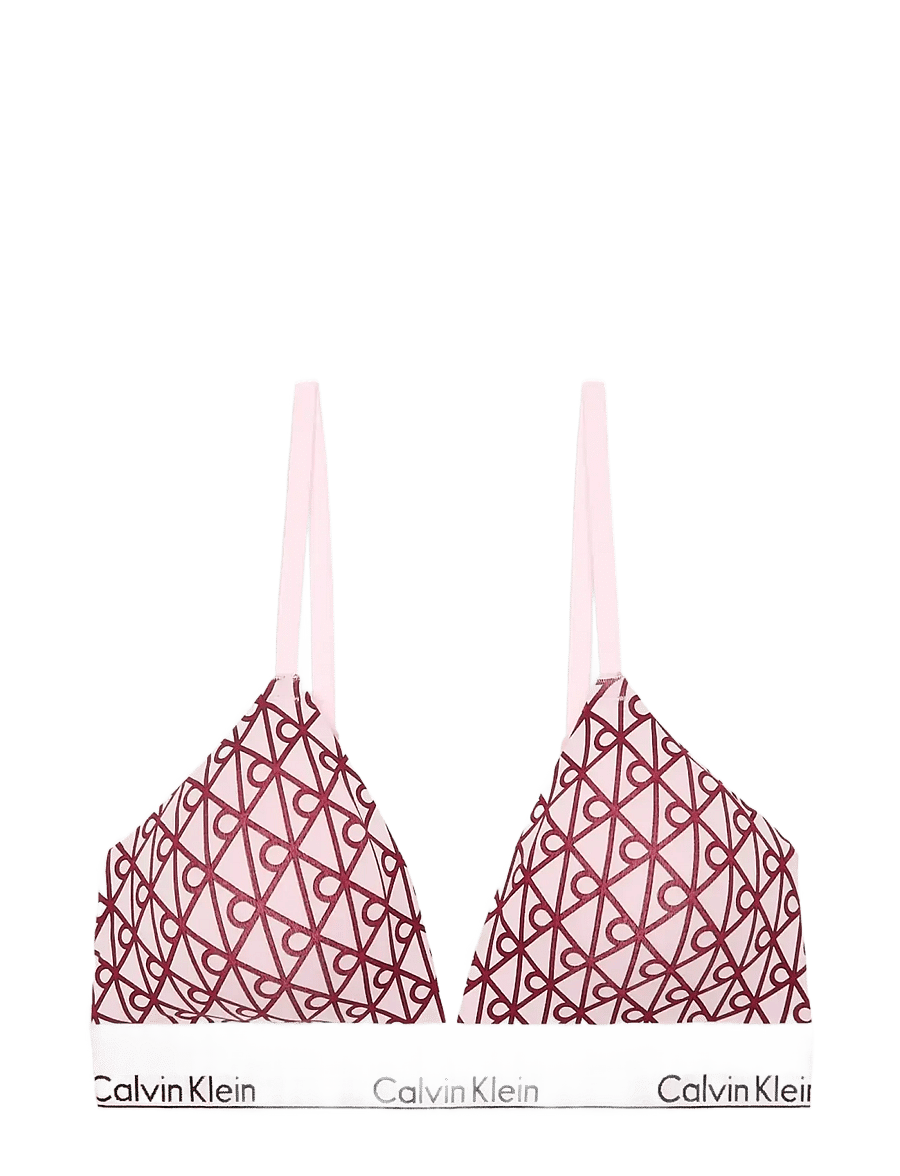 Calvin Klein - LIGHTLY LINED TRIANGLE - bralette - bijou modern emblem outline+spring - 0