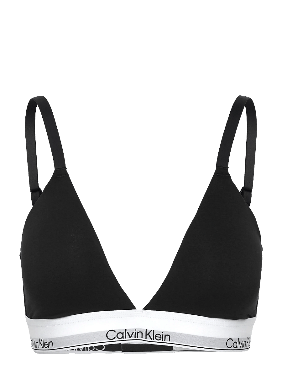 Calvin Klein - LIGHTLY LINED TRIANGLE - rinnahoidja - black(ub1) - 1