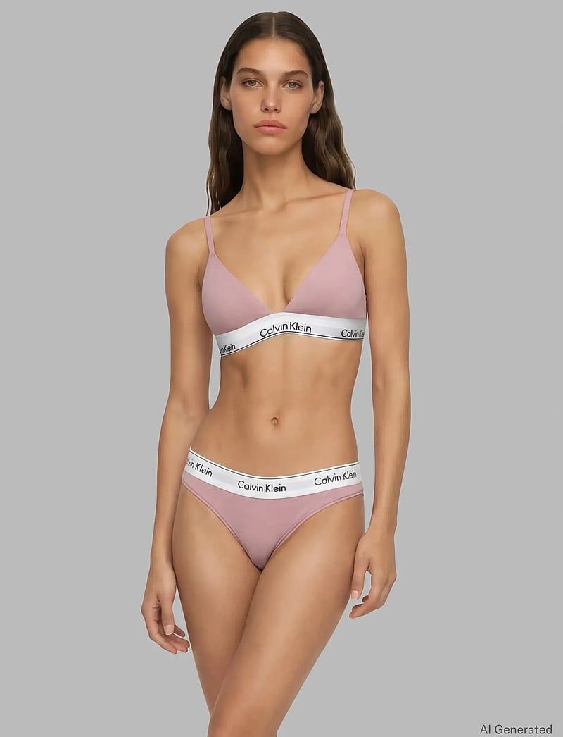 Calvin Klein - LIGHTLY LINED TRIANGLE - bralette - cradle pink - 3