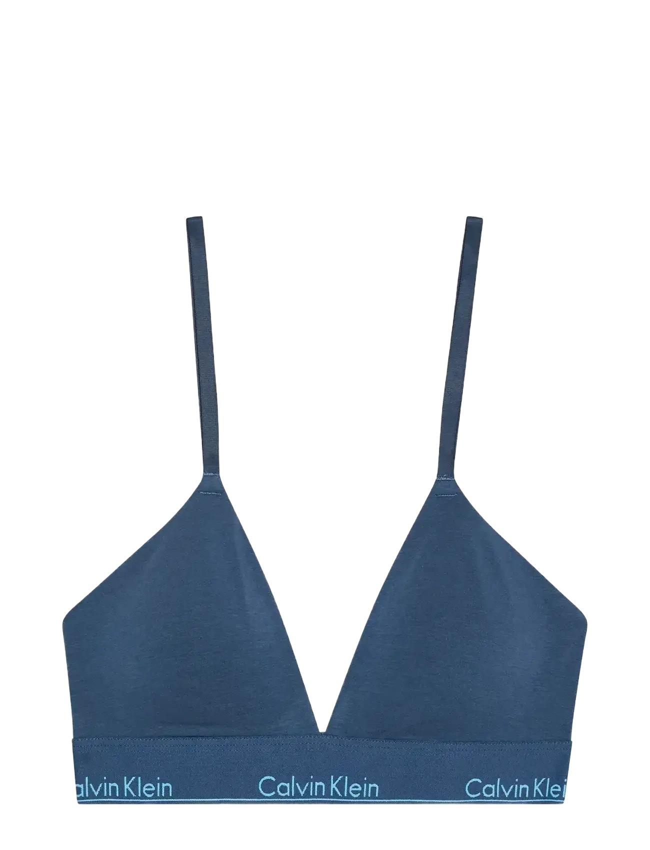 Calvin Klein LIGHTLY LINED TRIANGLE - BH'er - DARK DENIM / blue