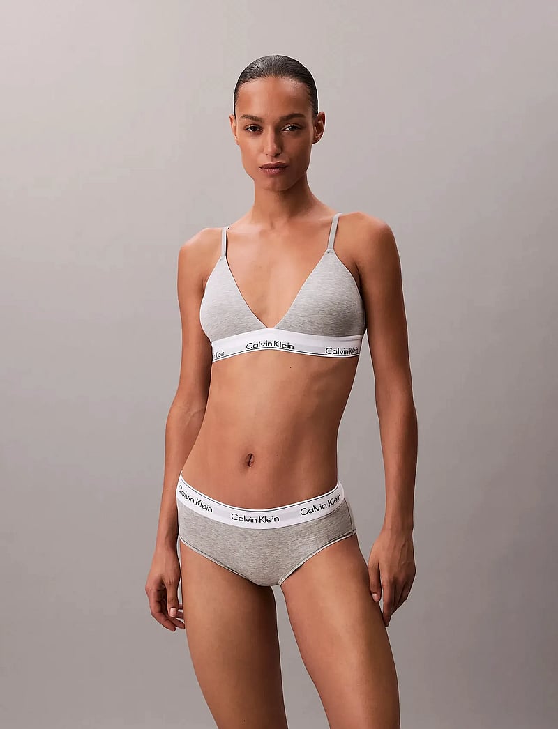 Calvin Klein - LIGHTLY LINED TRIANGLE - bralette - grey heather - 5