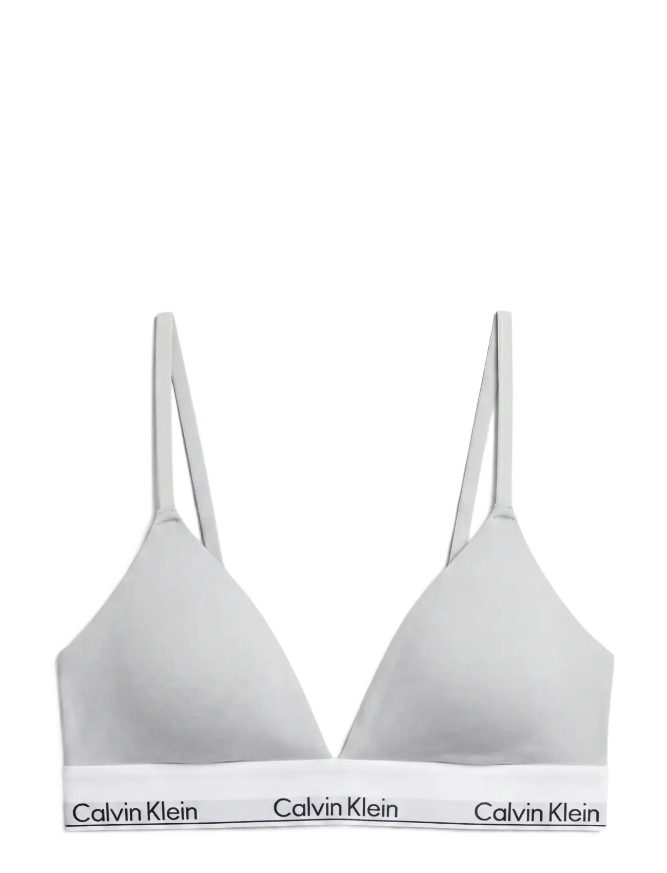 Calvin Klein LIGHTLY LINED TRIANGLE - Basics - HARBOR MIST / grey