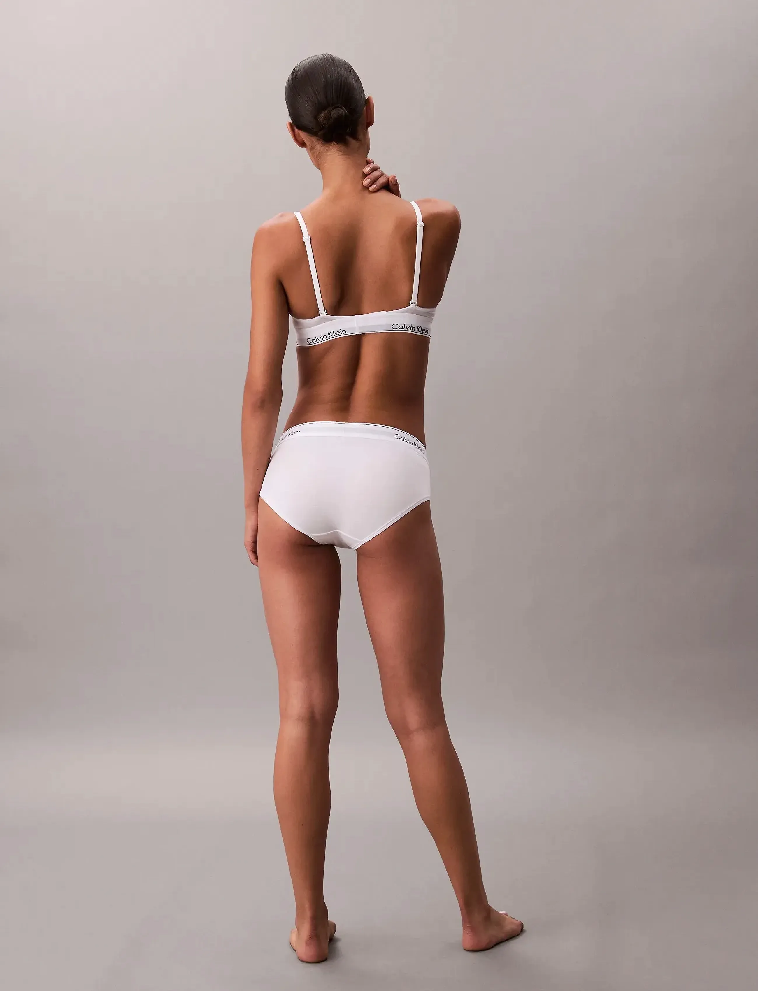 Calvin Klein - LIGHTLY LINED TRIANGLE - bralette - white - 4