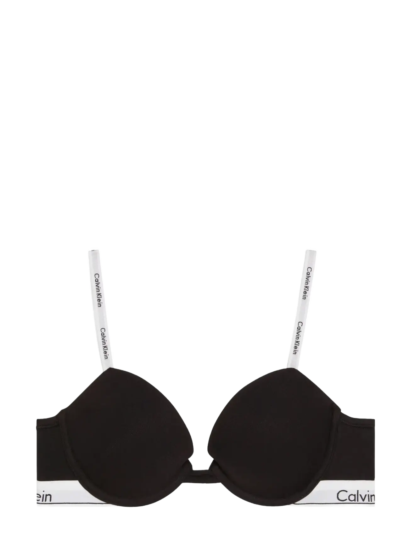 Calvin Klein LIGHTLY LINED DEMI - BH'er - BLACK / black