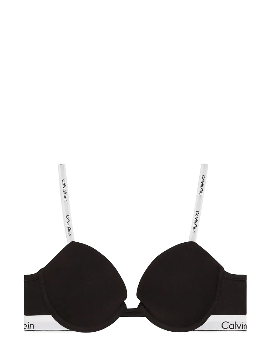Calvin Klein - LIGHTLY LINED DEMI - soutiens-gorge plongeants - black - 1