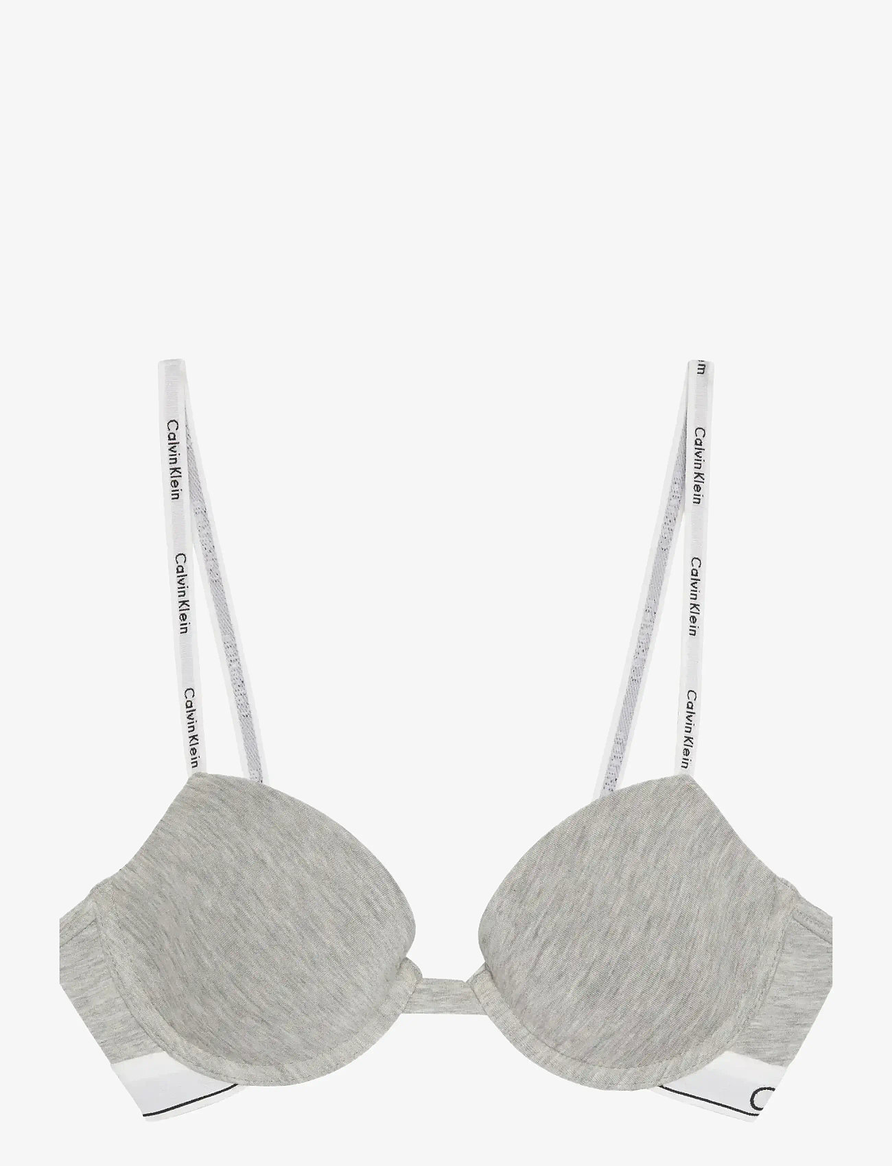 Calvin Klein - LIGHTLY LINED DEMI - plunge bh:ar - grey heather - 0