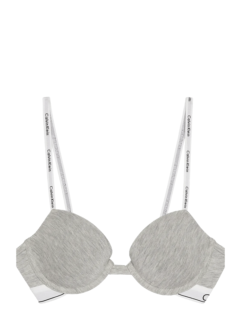 Calvin Klein - LIGHTLY LINED DEMI - plunge bhs - grey heather - 0