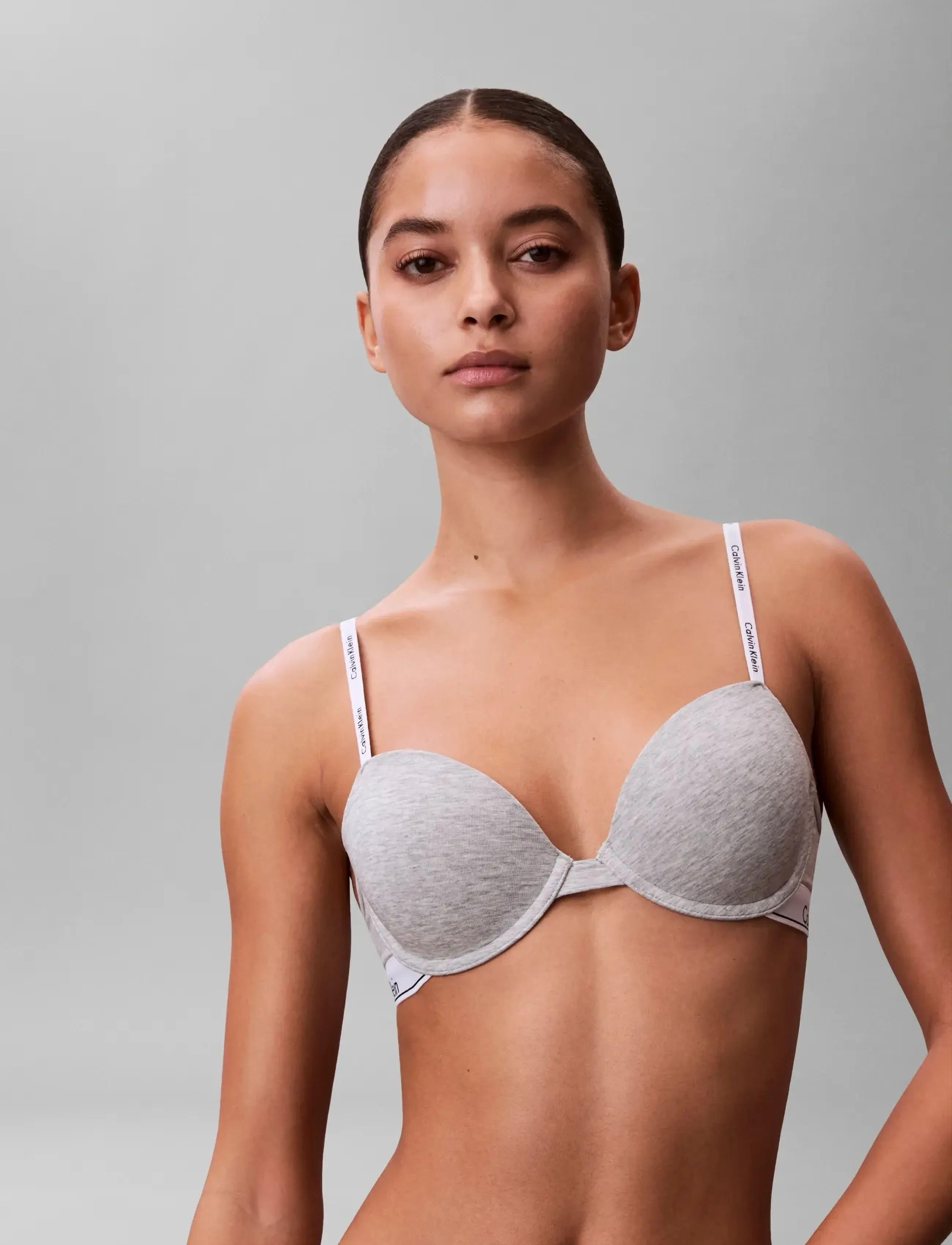 Calvin Klein - LIGHTLY LINED DEMI - madalaimad hinnad - grey heather - 4