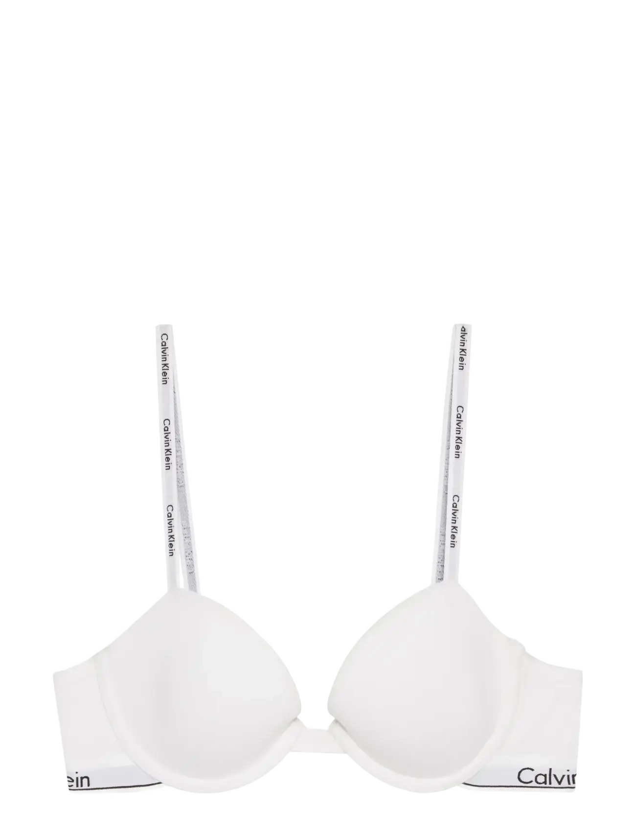 Calvin Klein - LIGHTLY LINED DEMI - plunge bh:ar - white - 1