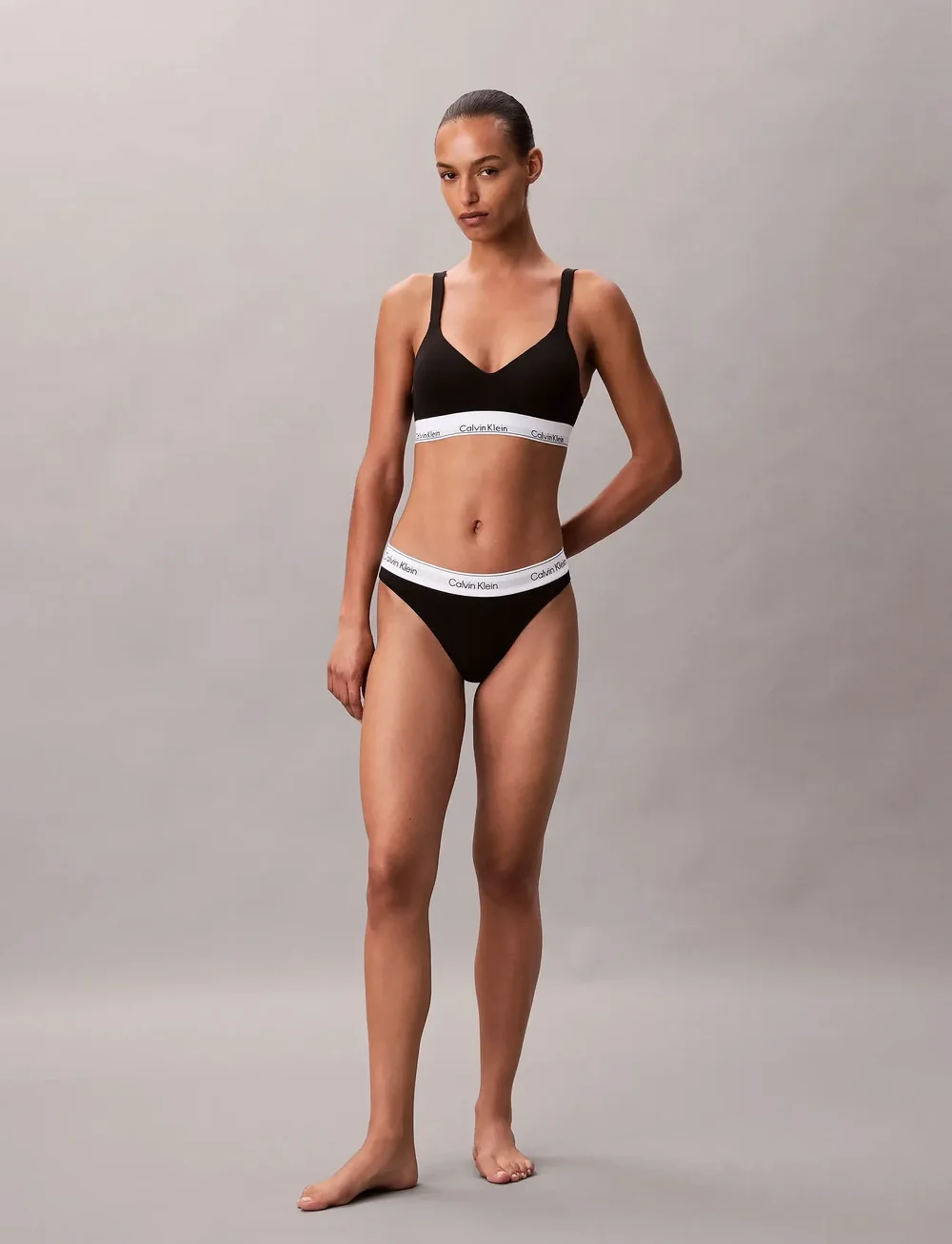 Calvin Klein - LIFT BRALETTE - bralette - black - 0