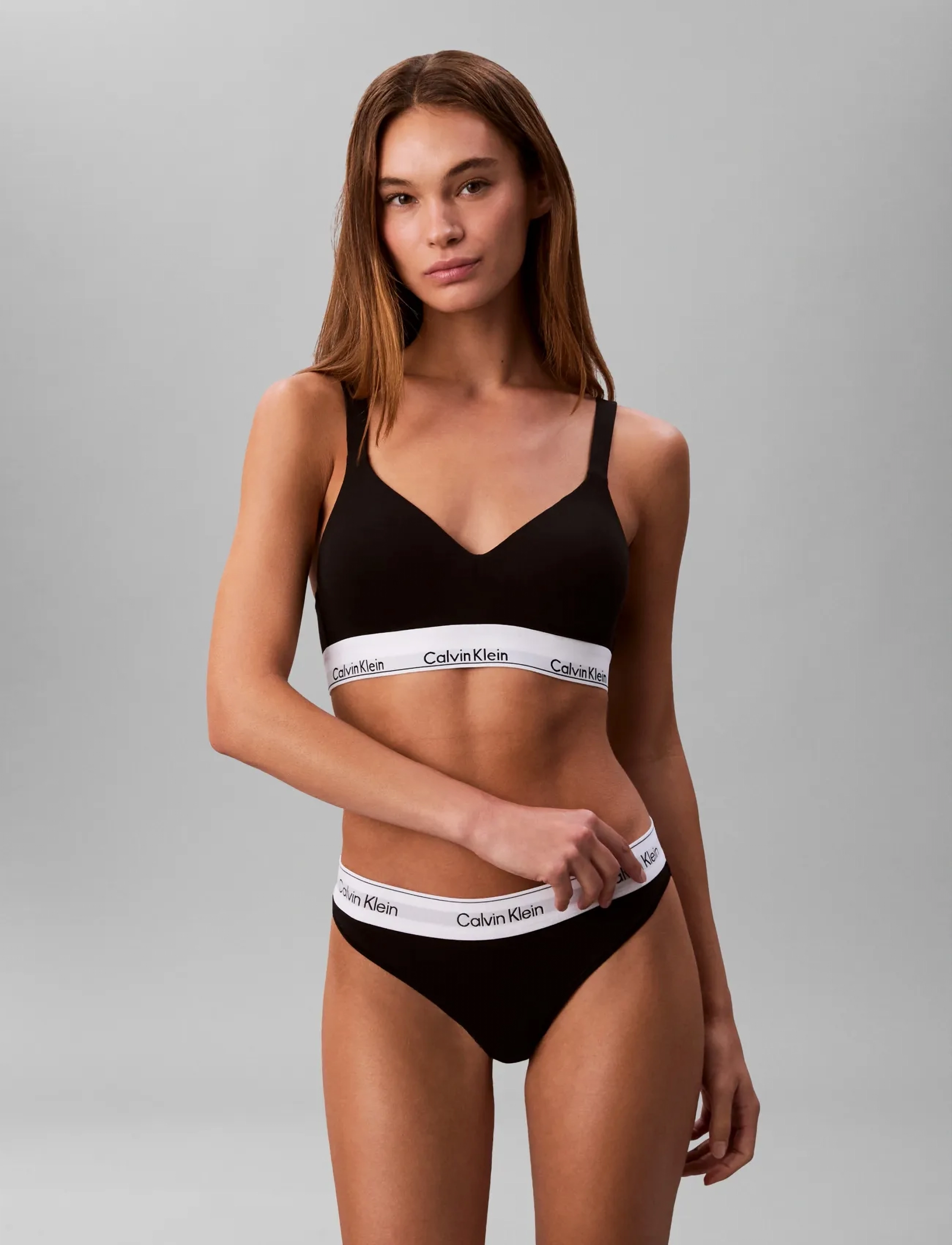 Calvin Klein - LIFT BRALETTE - bralette - black - 3