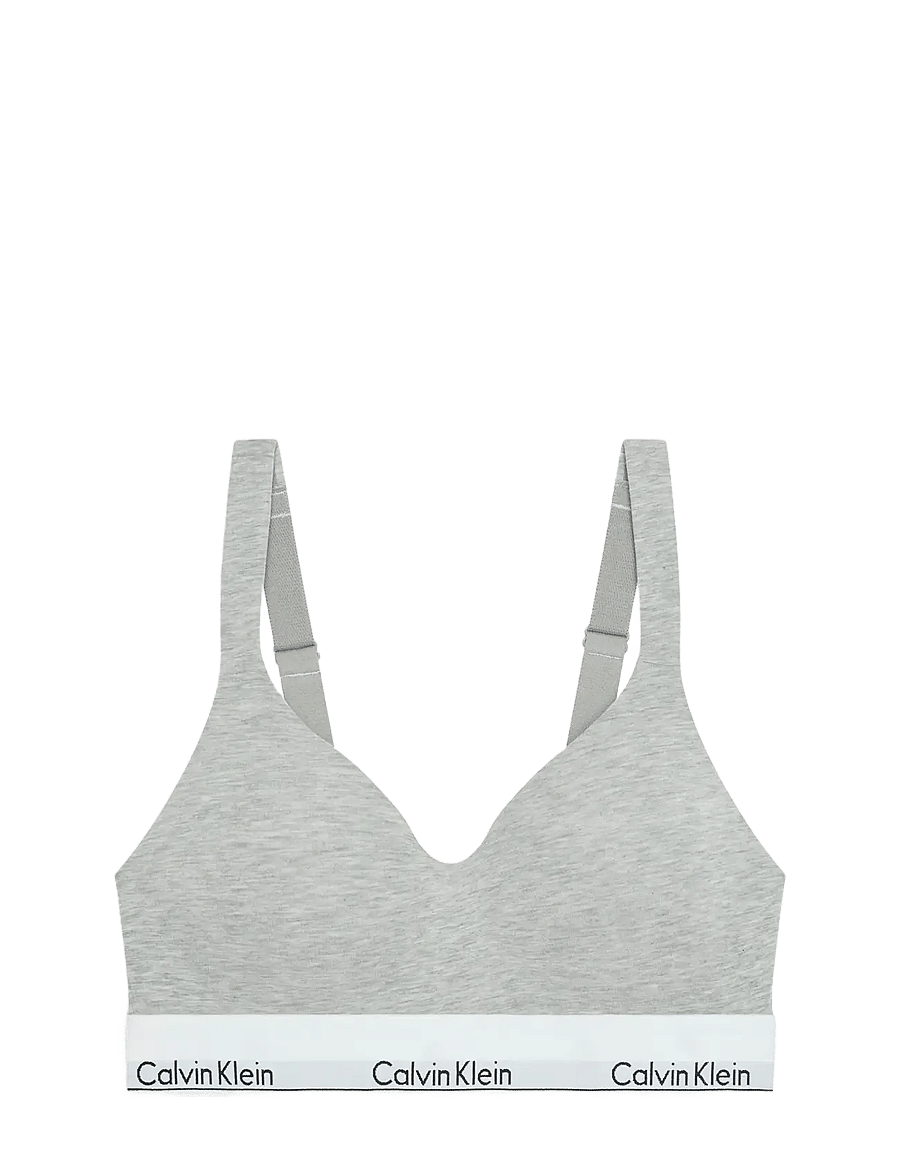 Calvin Klein - LIFT BRALETTE - bløde bh'er - grey heather - 1