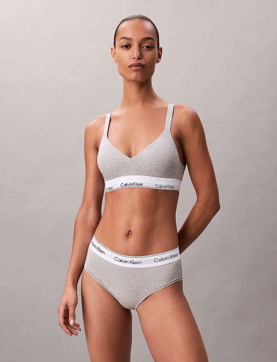 Calvin Klein - LIFT BRALETTE - bløde bh'er - grey heather - 2