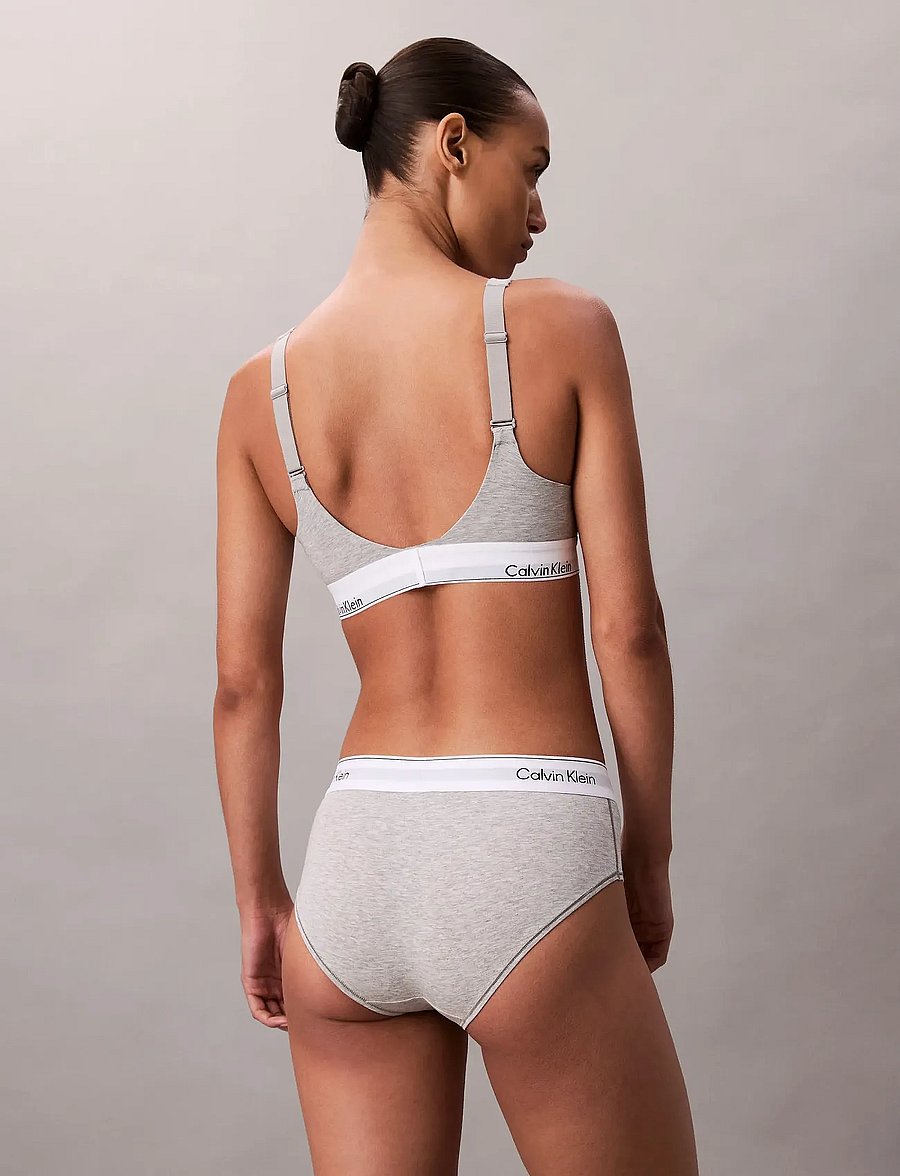 Calvin Klein - LIFT BRALETTE - bløde bh'er - grey heather - 4