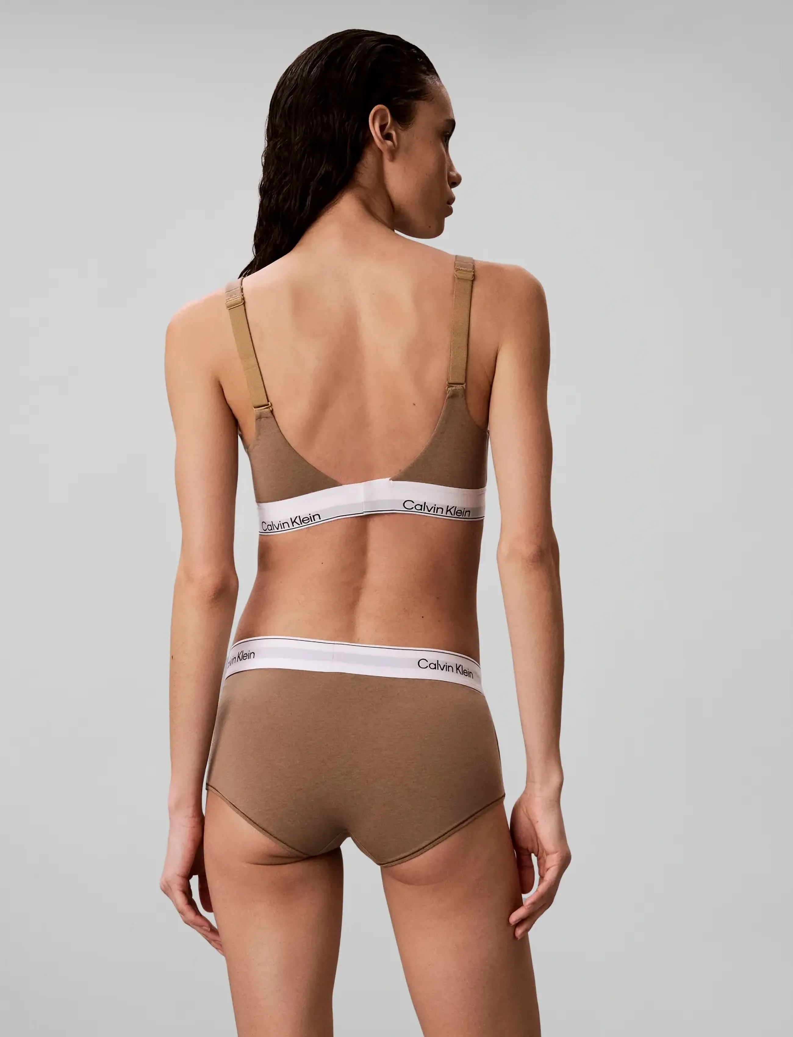 Calvin Klein - LIFT BRALETTE - bralette - soft mocha - 2