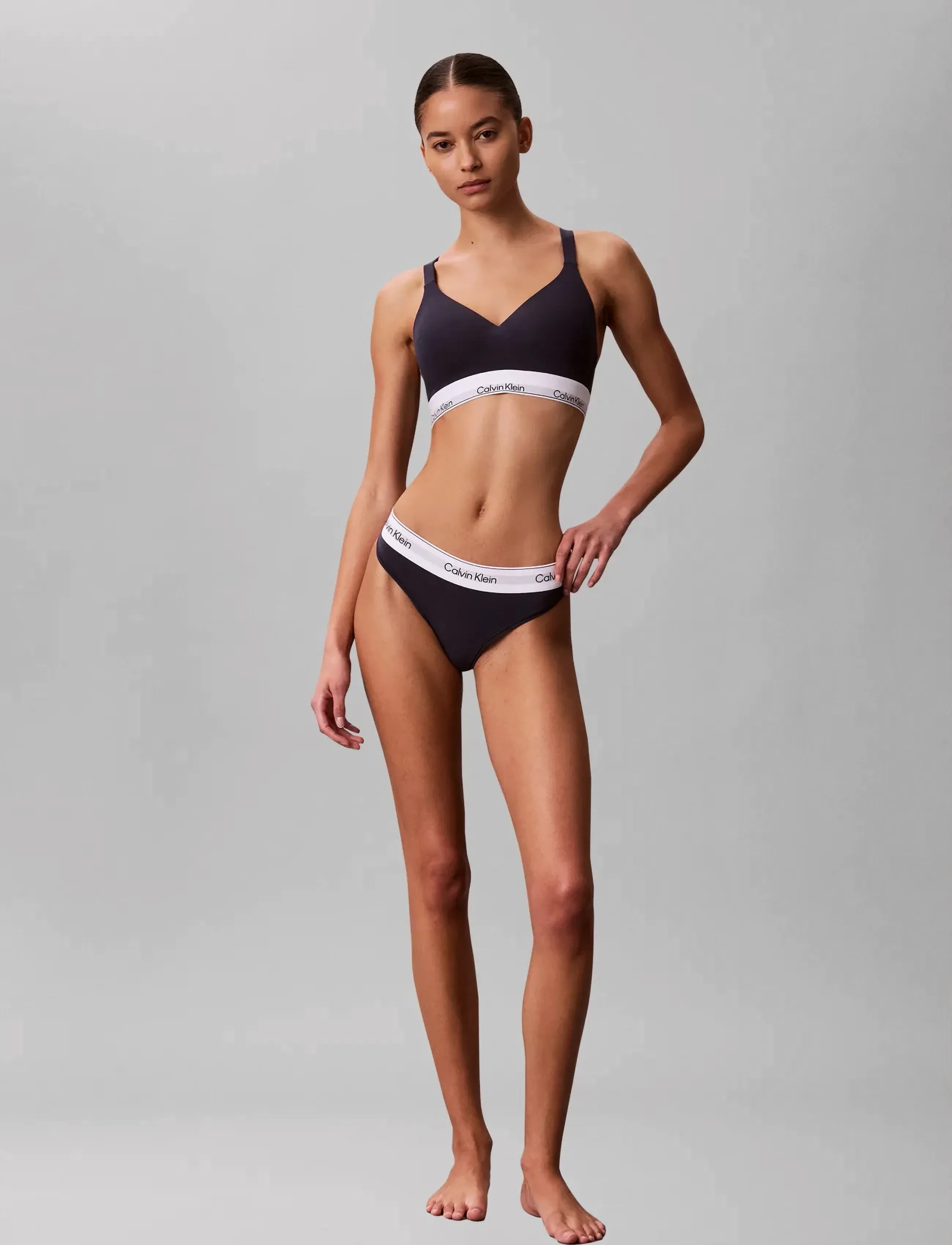 Calvin Klein Lift Bralette, L, Soft Bras, Marineblau - Frauen