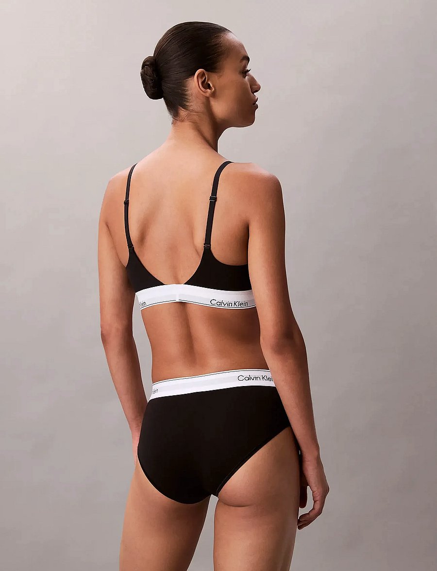 Calvin Klein - PUSH UP PLUNGE - bügellose bhs - black - 5