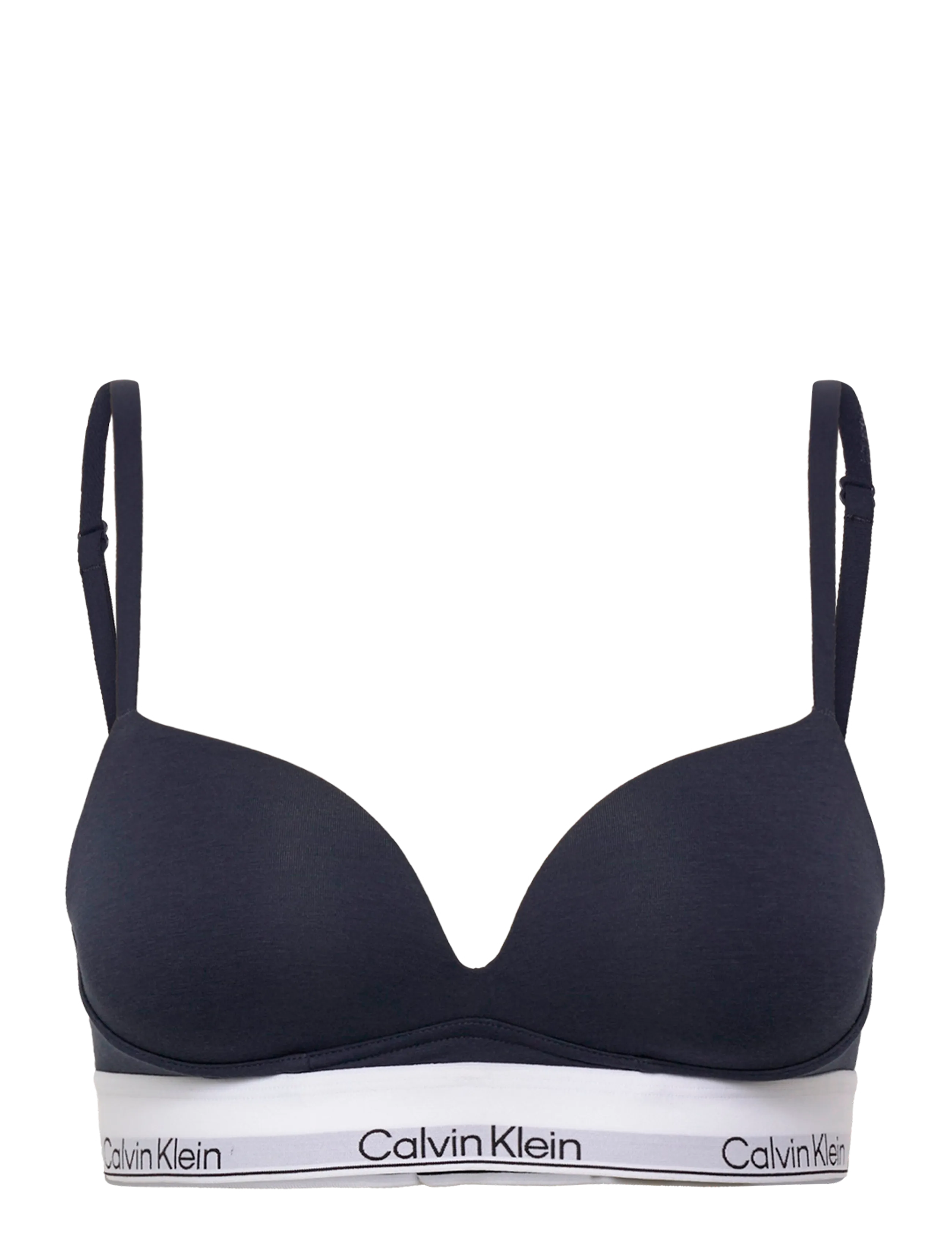Calvin Klein PUSH UP PLUNGE - BHs - SPEAKEASY / navy